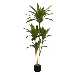 Plante artificielle - 51"H, dracaena intérieur pot 5"