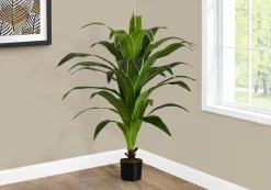 Plante artificielle - 47"H, dracaena intérieur pot 5"
