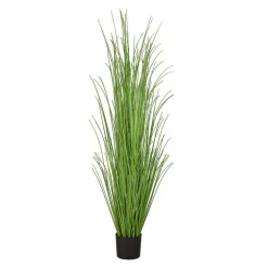 Plante artificielle - 47"H, gazon intérieur pot 5"