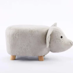 Pouf en forme de cochon