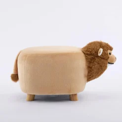 Pouf en forme de lion