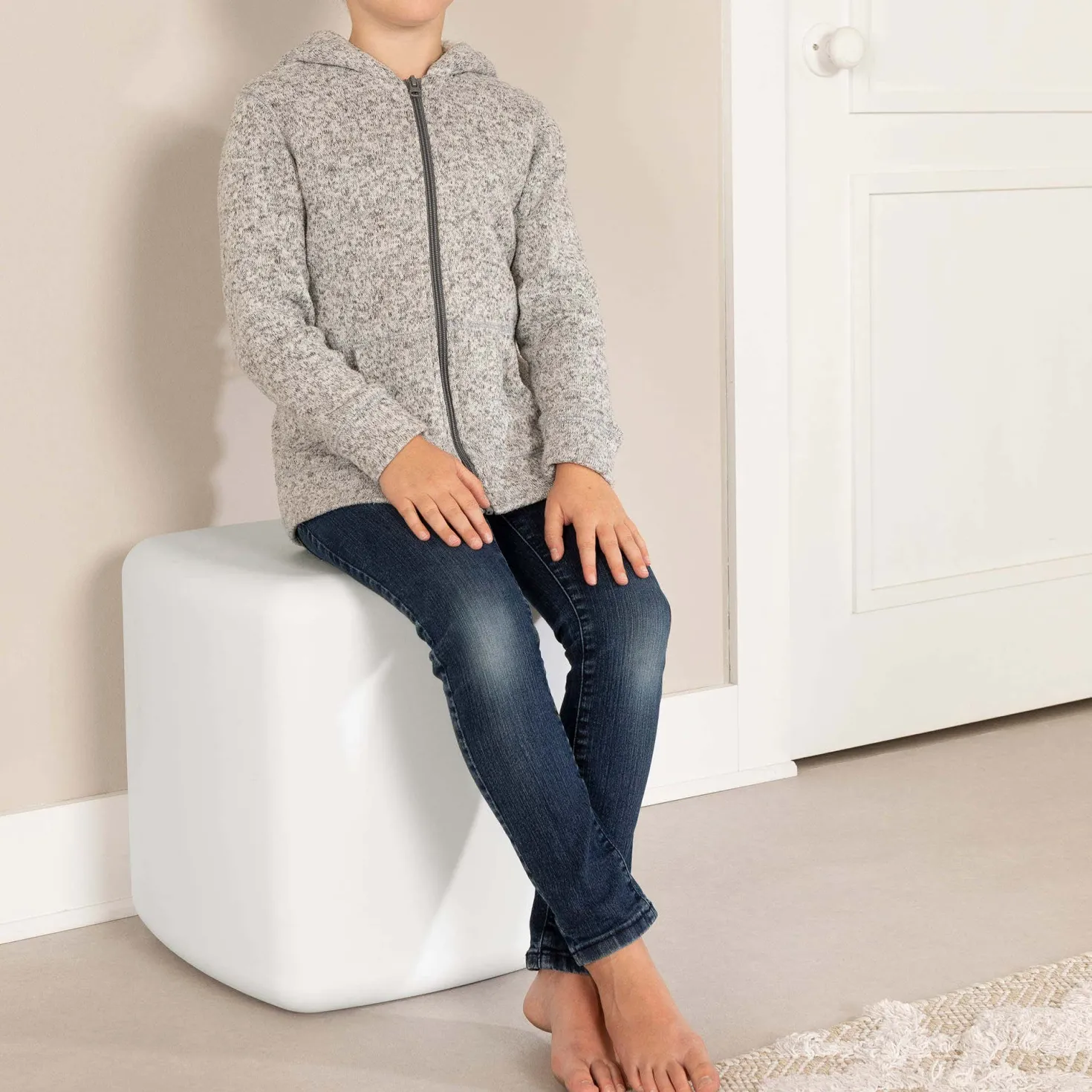 Pouf lumineux blanc - South Shore