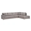 Sectionnel avec chaise longue à droite