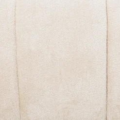 Sectionnel de style guimauve avec chaise longue à droite - crème