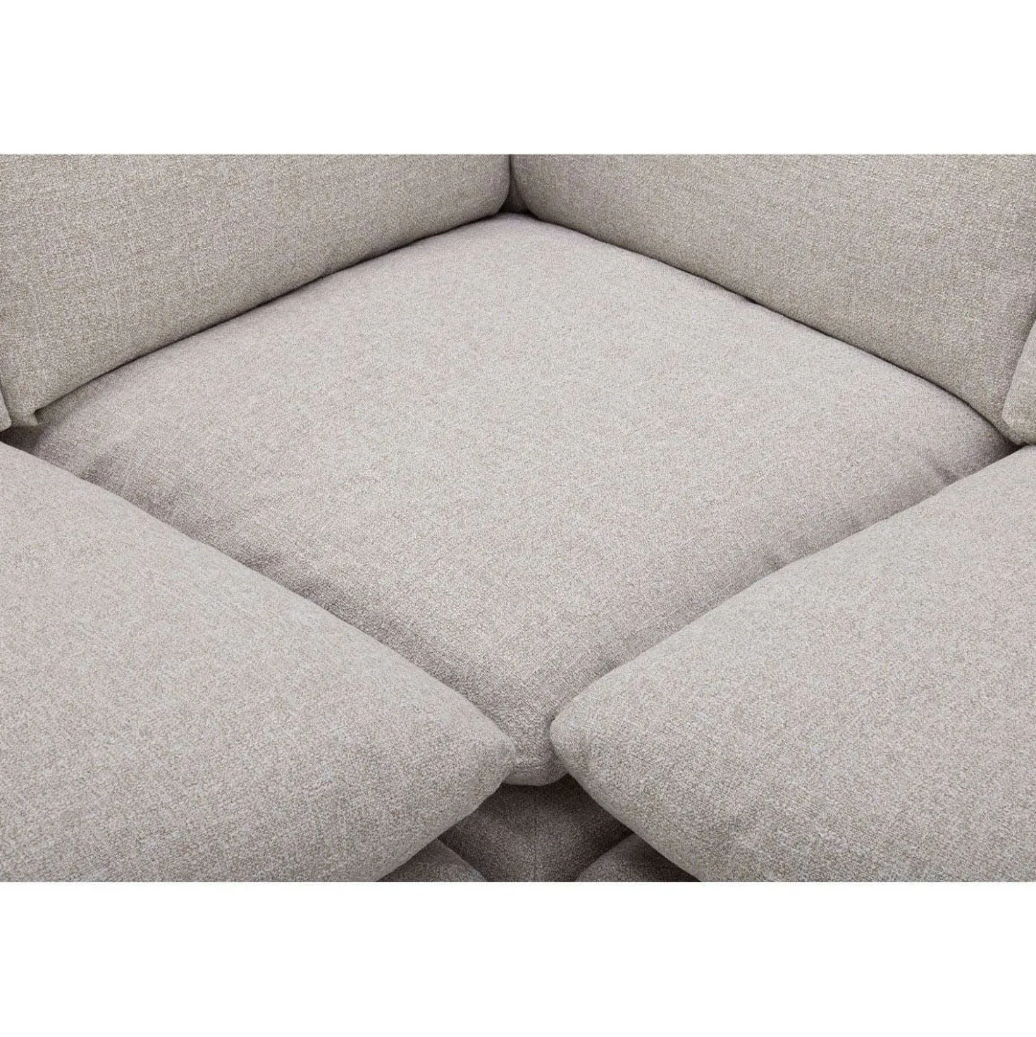 Sectionnel modulaire avec ottoman - 5 mcx