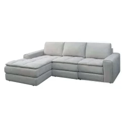 Sectionnel modulaire avec chaise longue à gauche - 3 mcx