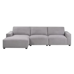 Sectionnel modulaire avec chaise longue à gauche - 3 mcx