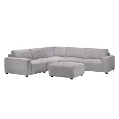 Sectionnel modulaire et ottoman - 6 mcx