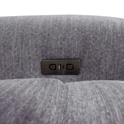 Sectionnel modulaire électrique inclinable avec 1 siège coulissant et chaise longue à droite avec rangement - 4 mcx