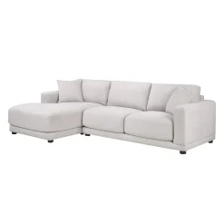 Sectionnel moelleux avec chaise longue à gauche