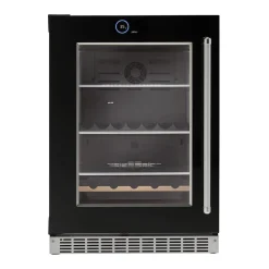 SILHOUETTE Centre de boissons encastré 24″ Noir 24" - SRVBC050L-SS