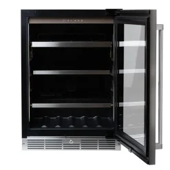 SILHOUETTE Centre de boissons encastré 24″ Inox 24" - SPRBC052D3SS