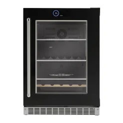 SILHOUETTE Centre de boissons encastré 24 po Noir 24" - SRVBC050R