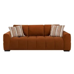 Sofa de style guimauve - rouille