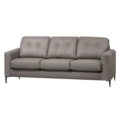 Sofa en cuir véritable