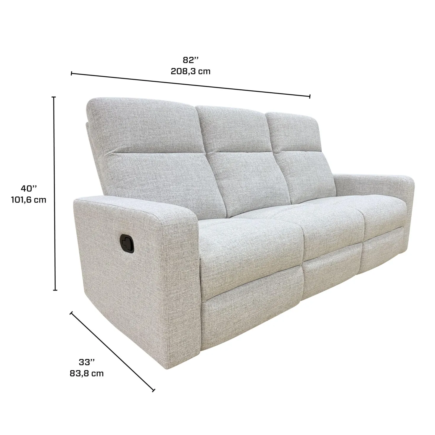 Sofa inclinable
