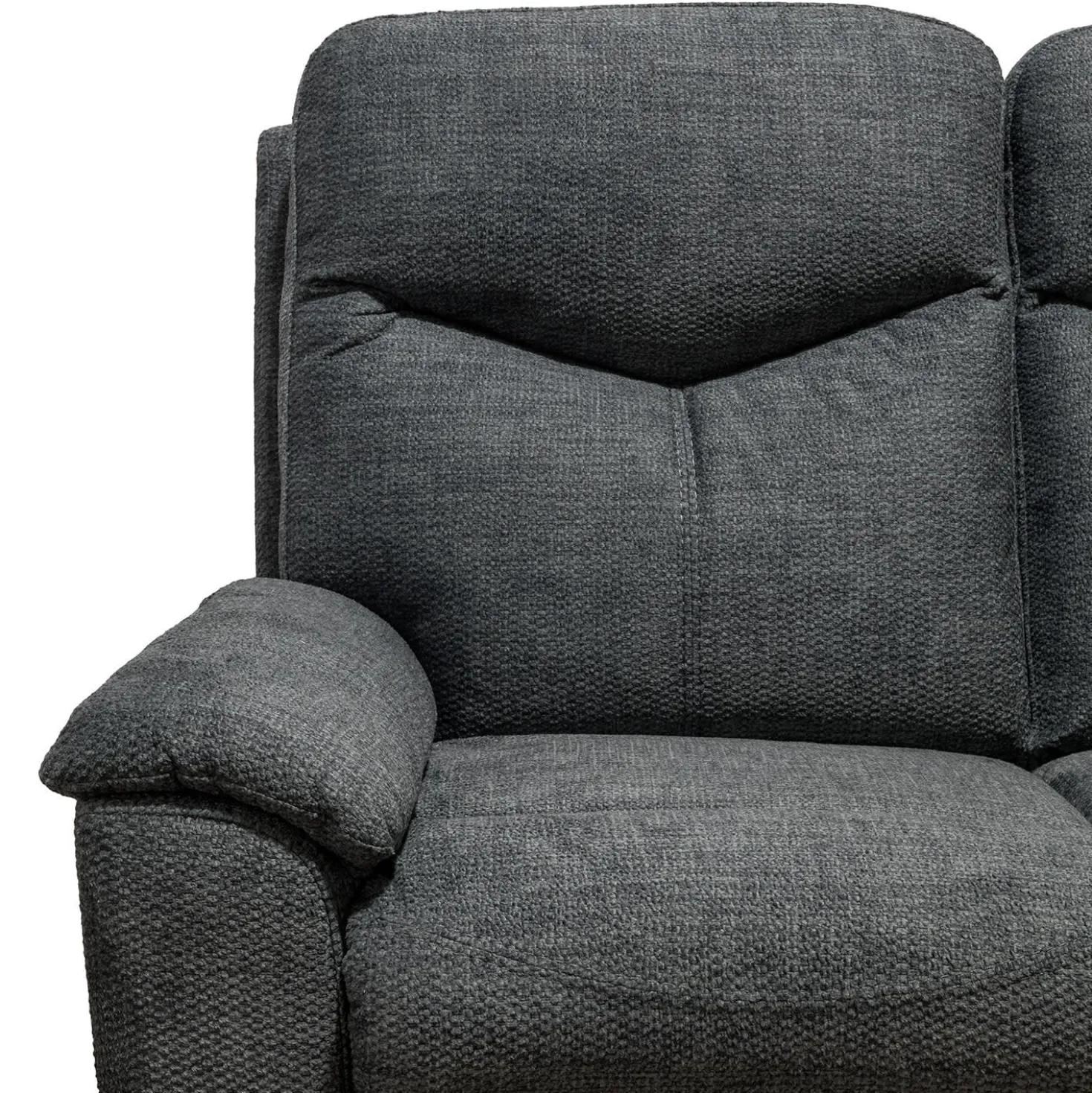 Sofa inclinable électrique - gris