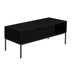 Table à café rectangulaire avec rangement - Monarch