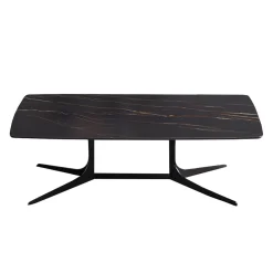 Table à café rectangulaire en pierre sintérisée