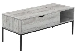 Table à café rectangulaire avec rangement - Monarch