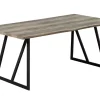 Table à manger rectangulaire 71"