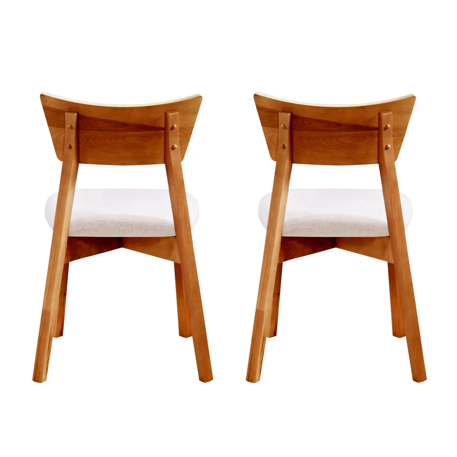 Table à manger rectangulaire extensible (54" à 70") avec 6 chaises - brun
