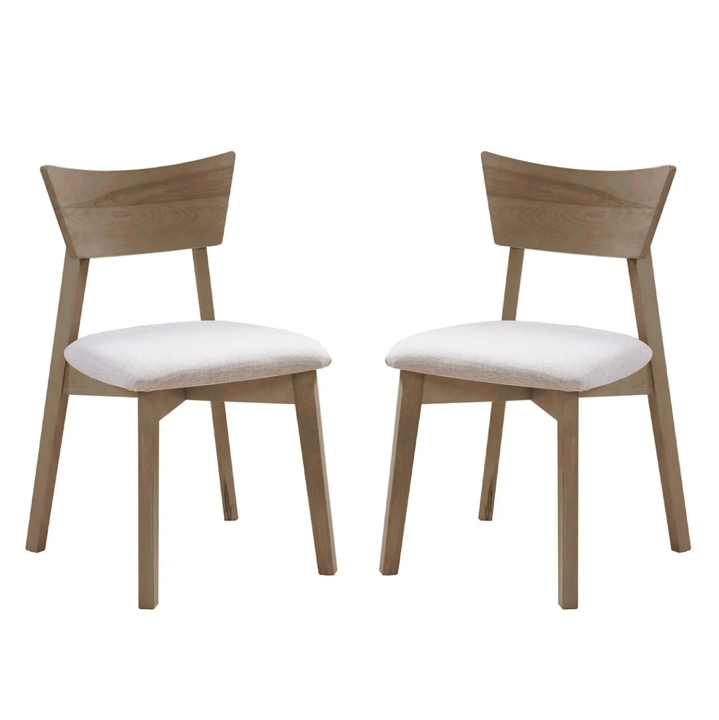 Table à manger rectangulaire extensible (54" à 70") avec 6 chaises - gris