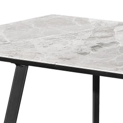 Table à manger rectangulaire extensible en pierre sintérisée 63