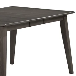 Table à manger rectangulaire extensible (54" à 70") - ardoise