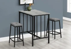 Table avec 2 tabourets hauteur comptoir