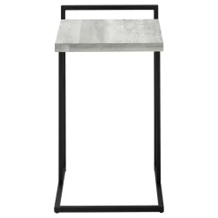 Table d'appoint en forme de c - dessus de panneau épais, large, rectangulai - Monarch