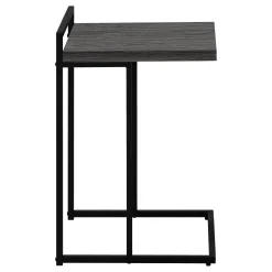 Table d'appoint en forme de c - dessus de panneau épais, large, rectangulai - Monarch