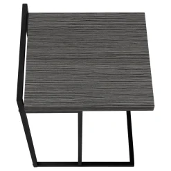 Table d'appoint en forme de c - dessus de panneau épais, large, rectangulai - Monarch