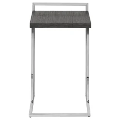 Table d'appoint en forme de c - dessus de panneau épais, large, rectangulai - Monarch