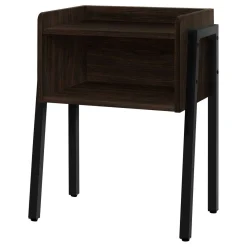 Table d'appoint, table de nuit - dessus de style plateau, 1 compartiment de - Monarch
