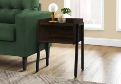 Table d'appoint, table de nuit - dessus de style plateau, 1 compartiment de - Monarch