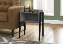Table d'appoint, table de nuit - dessus de style plateau, 1 compartiment de - Monarch