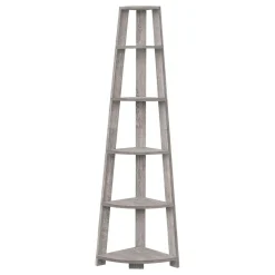 Étagère - 72"H, gris industriel en coin - Monarch