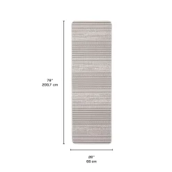 Tapis extérieur 2 x 7 pi