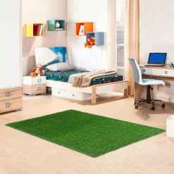 Tapis extérieur de faux gazon vert - 5 x 7