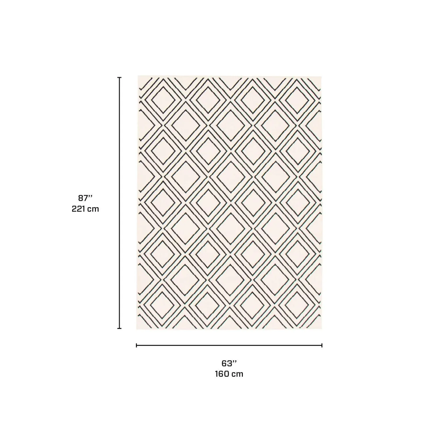 Tapis intérieur - 5 x 7
