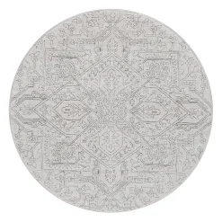 Tapis intérieur rond - 5x5