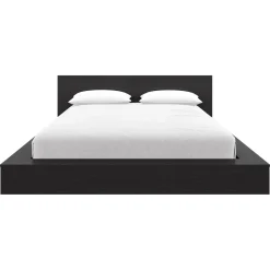 Très grand lit plateforme avec tête de lit - Nexera