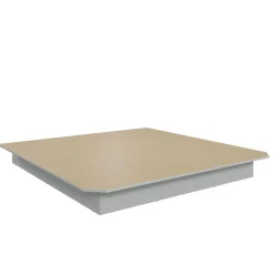 Très grand lit plateforme (78'')