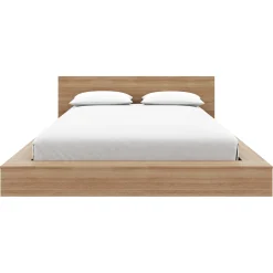 Très grand lit plateforme avec tête de lit - Nexera