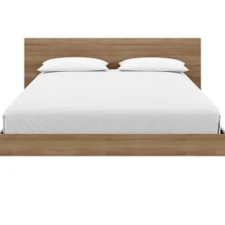 Très grand lit plateforme avec tête de lit (78