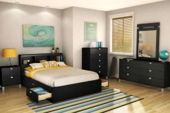Tête de lit biblio double 54" - South Shore