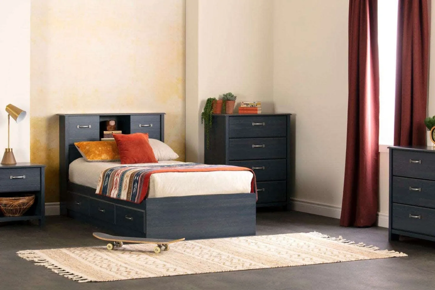 Tête de lit biblio simple 39'' - South Shore